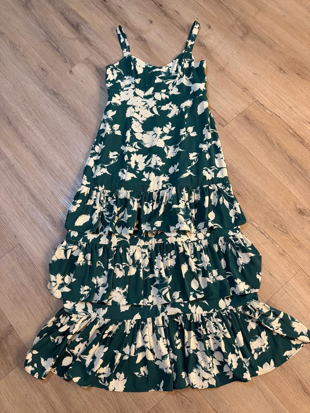 Abercrombie & Fitch Floral Midi Dress Size Large